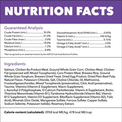 Show full view: Iams Proactive Health Kitten Salmon Recipe Dry Cat Food, 16-lb bag slide 7 of 10