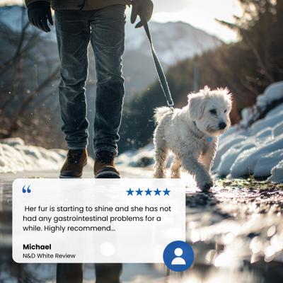 Show full view: Farmina N&D White Coat Sea Bass, Norwegian Kelp & Fennel Puppy Med/Max Dry Dog Food, 4.4-lb bag slide 10 of 10