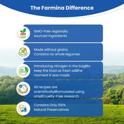 Show full view: Farmina N&D White Coat Sea Bass, Norwegian Kelp & Fennel Puppy Med/Max Dry Dog Food, 4.4-lb bag slide 6 of 10