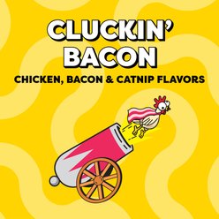 Temptations Wacky Blasts Cluckin’ Bacon Flavor Crunchy Cat Treats, 6.3-oz pouch slide 2 of 9