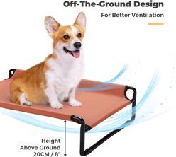 Veehoo Original Cooling Elevated Dog Bed, Red, Medium slide 2 of 8