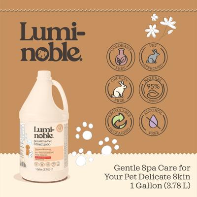 Show full view: Lumi-noble Sensitive Dog, Cat & Small Pet Shampoo, 1-gal bottle slide 7 of 8