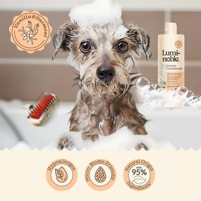 Show full view: Lumi-noble Prebiotic Dog, Cat & Small Pet Conditioner, 16-fl oz bottle slide 5 of 9