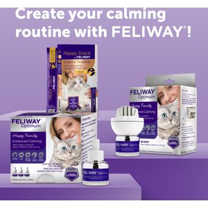 Feliway Optimum Cat Diffuser Refill, 6 count