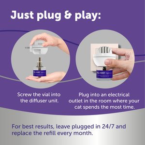 Feliway Optimum Cat Diffuser Refill, 6 count