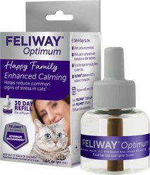Feliway Optimum Enhanced Calming Pheromone 30 Day Cat Diffuser Refill