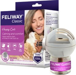 Feliway Classic 30 Day Starter Kit Calming Diffuser for Cats