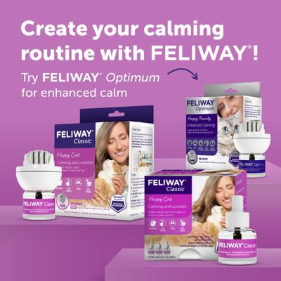 Show full view: Feliway Classic Calming Diffuser Refill for Cats, 30 day, 3 count slide 10 of 12