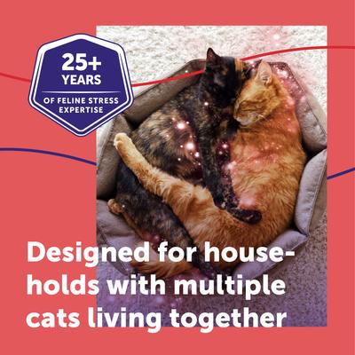 Show full view: Feliway MultiCat Calming Diffuser Refill for Cats, 30 day, 3 count slide 5 of 11