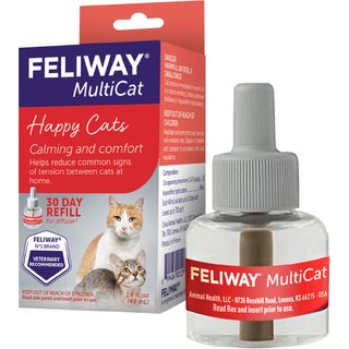 Feliway MultiCat Calming Diffuser Refill for Cats, 30 day, 1 count slide 1 of 9
