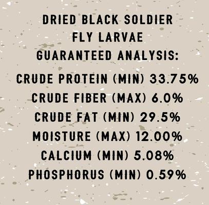 Show full view: Fickle Fowl Bag Fly Larvae Farm Treat, 5-lb bag slide 3 of 7