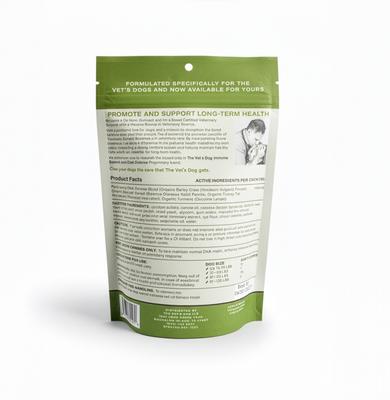 Show full view: The Vet's Dog Immune Support DNA Defense Soft Chews Supplement for Dogs, 30 count slide 5 of 12