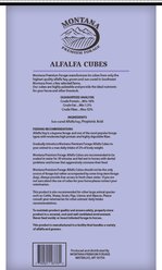 Montana Premium Forage Alfalfa Cubes Horse Feed, 40-lb bag slide 2 of 4