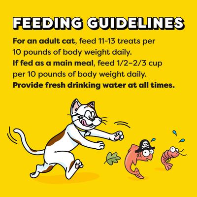 Show full view: Temptations Wacky Blasts Nautical ‘Nip Flavor Crunchy Cat Treats, 16-oz tub slide 8 of 10