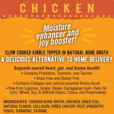 Show full view: Against the Grain Shreds Slow Cooked Shredded Chicken Kibble Urinay Tract Health Gluten Free Dog Food Topper, 2.8-oz pouch, case of 24 slide 3 of 4