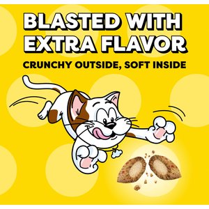 Temptations Wacky Blasts Cluckin’ Bacon Flavor Crunchy Cat Treats, 6.3-oz pouch