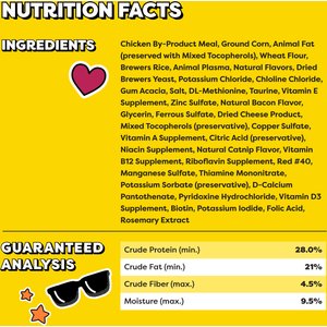 Temptations Wacky Blasts Cluckin’ Bacon Flavor Crunchy Cat Treats, 6.3-oz pouch