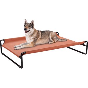 Veehoo Original Cooling Elevated Dog Bed, Red, X-Large