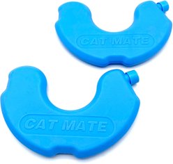 Cat Mate C300 Three-Meal Rotating Automatic Cat Feeder Replacement Ice Packs, 2 count