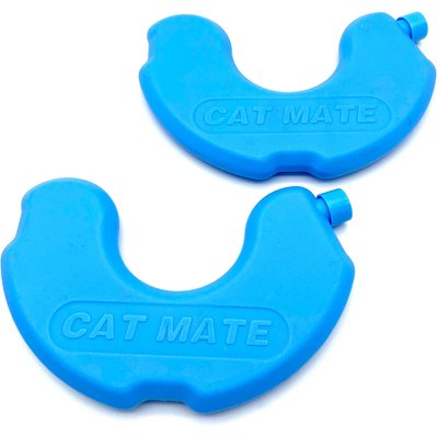 Cat Mate Cat Mate C300 Three-Meal Rotating Automatic Cat Feeder Replacement Ice Packs, 2 count
