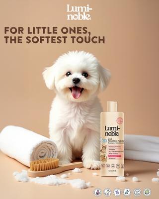 Show full view: Lumi-noble 2in1 Puppy Shampoo + Conditioner, 16-fl oz bottle slide 10 of 11