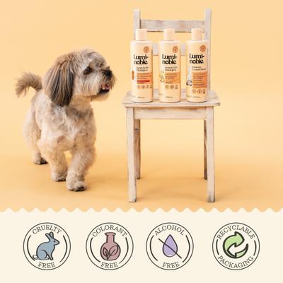 Show full view: Lumi-noble Sensitive Dog, Cat & Small Pet Shampoo, 16-fl oz bottle slide 3 of 8