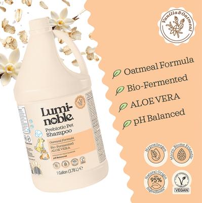 Show full view: Lumi-noble Prebiotic Dog, Cat & Small Pet Shampoo, 1-gal bottle slide 2 of 7
