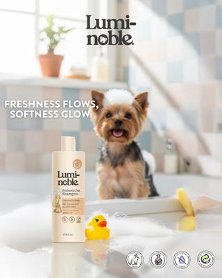 Show full view: Lumi-noble Prebiotic Dog, Cat & Small Pet Shampoo, 16-fl oz bottle slide 6 of 8