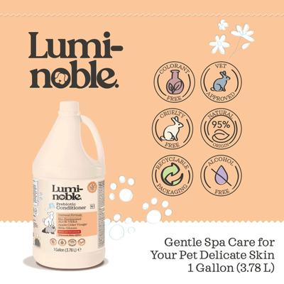 Show full view: Lumi-noble Prebiotic Dog, Cat & Small Pet Conditioner, 1-gal bottle slide 7 of 8