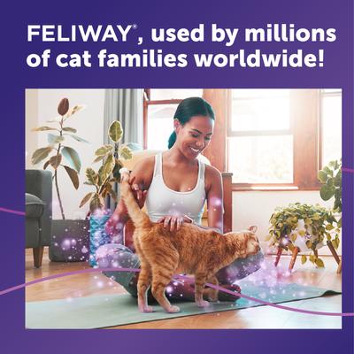 Show full view: Feliway Classic Calming Diffuser Refill for Cats, 30 day, 3 count slide 7 of 12
