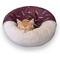 Show in main carousel: PawsPik Orthopedic Memory Foam Donut-Themed Plush Bolster Cat & Dog Bed & Removable Cover, Medium, Chocolate slide 1 of 9