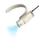 GroovyPets Hand-free Brushless High-speed Low Noise Blower Fast Dog Hair Dryer, White