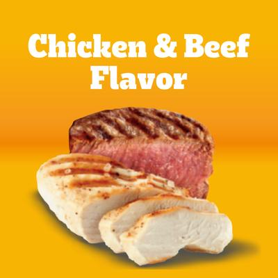 Show full view: Pedigree Twisty Chews Chicken & Beef Flavor Long-Lasting Hard Chew Dog Treats, Medium/Large, 9.17-oz pouch, 16 count slide 4 of 9