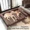 Show in main carousel: Veehoo Cooling Raised Elevated Double Dog Bed, XX-Large, Brown slide 9 of 9