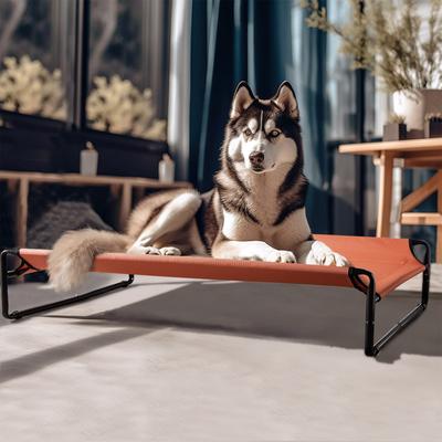 Show full view: Veehoo Original Cooling Elevated Dog Bed, Red, X-Large slide 7 of 8