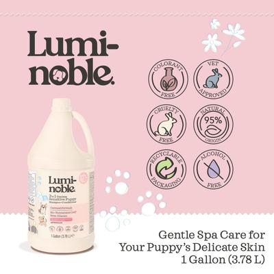 Show full view: Lumi-noble 2in1 Puppy Dog Shampoo + Conditioner, 1-gal bottle slide 9 of 9