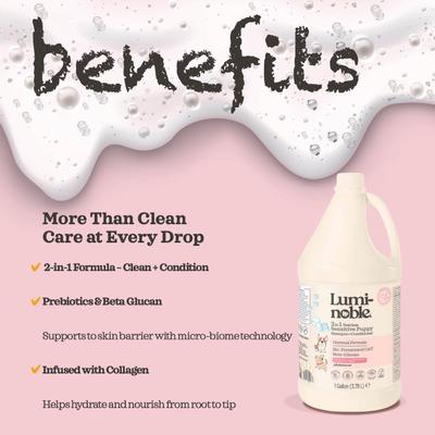 Show full view: Lumi-noble 2in1 Puppy Dog Shampoo + Conditioner, 1-gal bottle slide 5 of 9