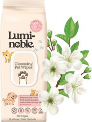 Lumi-noble Cleansing Puppy Dog Wipes, 50 count