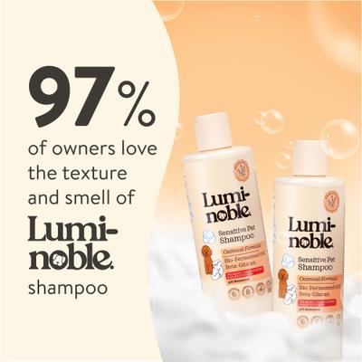 Show full view: Lumi-noble Sensitive Dog, Cat & Small Pet Shampoo, 16-fl oz bottle slide 4 of 8