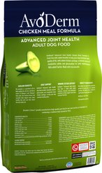AvoDerm Advanced Joint Health Chicken Meal Formula Grain-Free Dry Dog Food, 24-lb bag slide 2 of 9