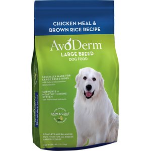 Out of Stock - AVODERM Chicken Meal & Brown Rice Recipe Large Breed Adult  Dry Dog Food, 26-lb bag - Chewy.com