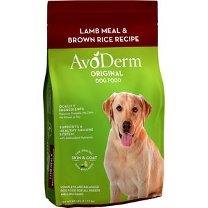 AvoDerm Original Lamb Meal & Brown Rice Recipe Adult Dry Dog Food, 26-lb bag