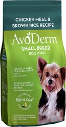 AvoDerm Chicken Meal & Brown Rice Recipe Small Breed Adult Dry Dog Food, 3.5-lb bag