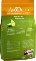AvoDerm Original Chicken Meal & Brown Rice Recipe Adult Dry Dog Food, 30-lb bag slide 2 of 7