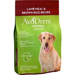AvoDerm Original Lamb Meal & Brown Rice Recipe Adult Dry Dog Food, 15-lb bag
