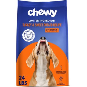 Chewy Limited Ingredient Turkey & Sweet Potato Recipe Grain-Free Dry Dog Food (FORMERLY AMERICAN JOURNEY), 24-lb bag