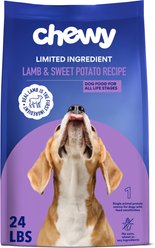 Chewy Limited Ingredient Lamb & Sweet Potato Recipe Grain-Free Dry Dog Food (FORMERLY AMERICAN JOURNEY), 24-lb bag