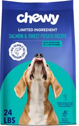 Chewy Limited Ingredient Salmon & Sweet Potato Recipe Grain-Free Dry Dog Food (FORMERLY AMERICAN JOURNEY), 24-lb bag