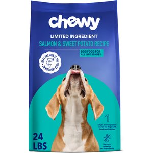 Chewy Limited Ingredient Salmon & Sweet Potato Recipe Grain-Free Dry Dog Food (FORMERLY AMERICAN JOURNEY), 24-lb bag