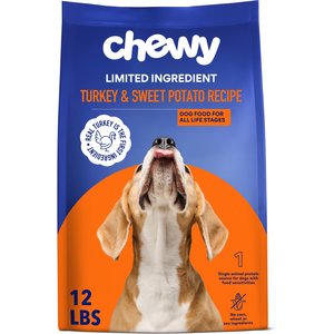 Chewy Limited Ingredient Turkey & Sweet Potato Recipe Grain-Free Dry Dog Food (FORMERLY AMERICAN JOURNEY), 12-lb bag